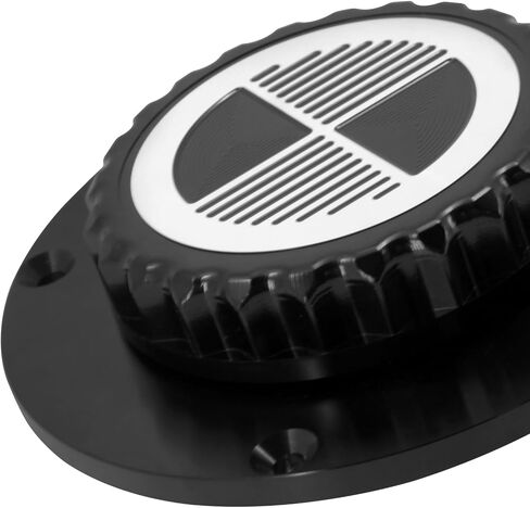 HDBUBALUS Motorcycle Gas Cap Fuel Tank Cap Cover For BMW K Series K75 K100 K1100 Black&White in Saudi Arabia