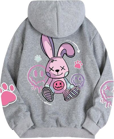 SHENHE Women's Letter Print Thermal Lined Hooded Sweatshirt Graphic Hoodie Pullover in Kuwait