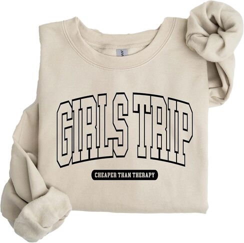 Girls Trip 2024 Sweatshirt ، Hoodie Girls Weekend Hoodie ، Besties مطابقة القمصان ، Girls Vacation & Best Friend Sweatshirt ، Westies Goys ، BFF Gift in Kuwait