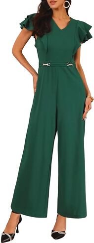 حللا للسيدات الرسميات الأكمام المكررة عالية الخصر الخامس in Kuwait