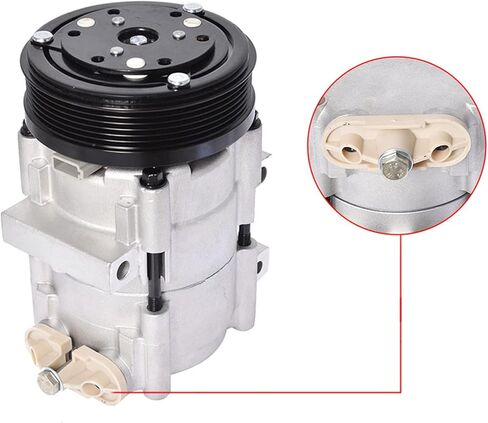 A/C AC Compressor Replacement for Escape 2001-2007 3.0L Replacement for Tribute 2001-2006 3.0L CO 101640C in Kuwait