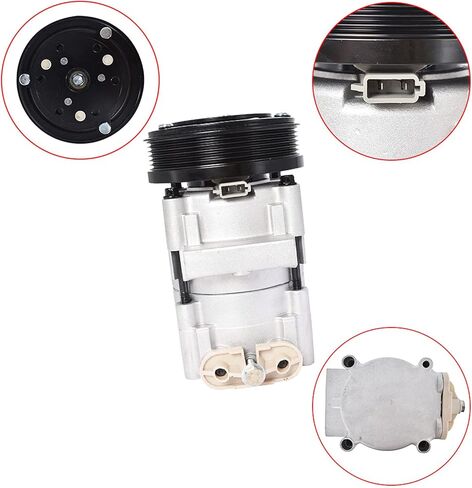 A/C AC Compressor Replacement for Escape 2001-2007 3.0L Replacement for Tribute 2001-2006 3.0L CO 101640C in Kuwait