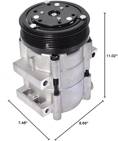 A/C AC Compressor Replacement for Escape 2001-2007 3.0L Replacement for Tribute 2001-2006 3.0L CO 101640C in Kuwait