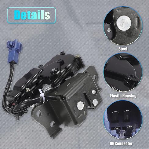X AUTOHAUX Replacement Rear Liftgate Door Lock Actuator with Cable for Toyota Prius 2004-2009 Tailgate Latch Assembly No.6935047011 Black in Saudi Arabia