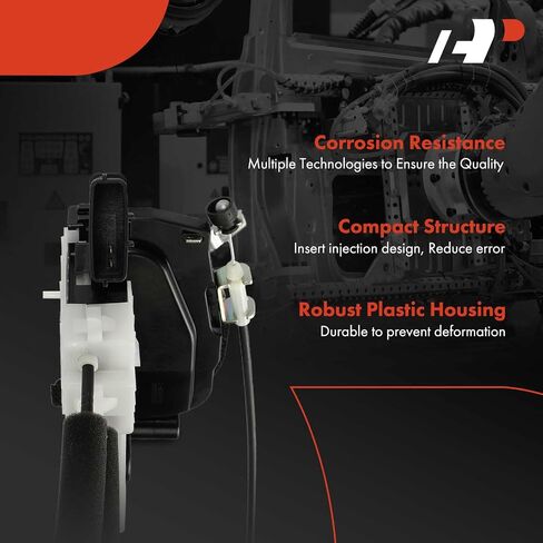 A -Premium Door Lock Latch Actuator متوافق مع مركبات نيسان - Maxima 2016-2023 - جانب الركاب الأيمن الخلفي ، استبدل# 825009dl0a ، 825004ra0a in Saudi Arabia