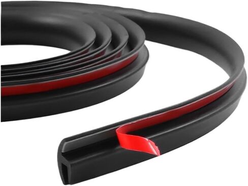 2m H Type Car Windshield Rubber Seal Strip Self-adhesive Auto Front Window Sealing Strips Dustproof for Car Accessories in Saudi Arabia
