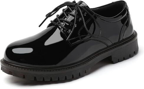 XMM Oxford Shoes for Women Lace up Flats Women's Oxfords Saddle Non-Slip Work Office Comfortable Dress Business Casual Dressy Shoes in Kuwait