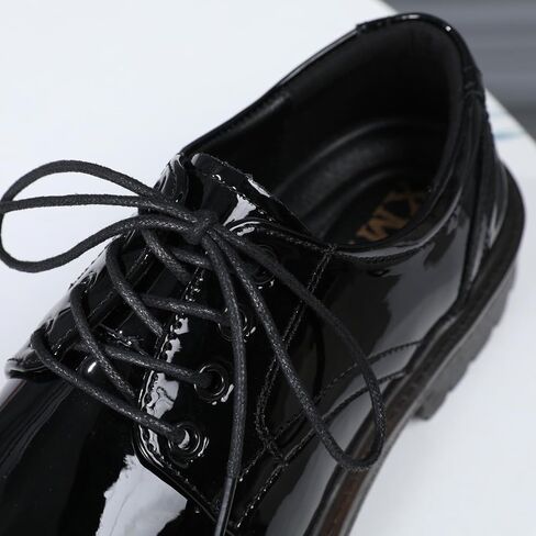 XMM Oxford Shoes for Women Lace up Flats Women's Oxfords Saddle Non-Slip Work Office Comfortable Dress Business Casual Dressy Shoes in Kuwait