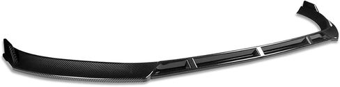 Auto Dynasty 3Pcs Car Front Bumper Lip Spoiler Wing Body Kit Compatible with Audi VW Golf 14-17, Carbon Fiber Look in Saudi Arabia