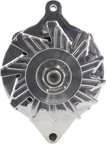 New Premium Alternator Compatible with Ford Race Car Applications 110 Amp! 1 Wire High Output Chrome C4TF-10300-B C4TZ-10346-B C5AF-10300-A C5AF-10300-B C5AF-10300-C C5AF-10300-D C5AF-10300-E in Kuwait