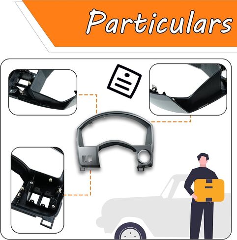 Levanlight Dash Bezel لمجموعة الأدوات المتوافقة مع Nissan Titan Armada 2004 2005 2006 استبدال# 68240-7S000 682407S000 in Saudi Arabia