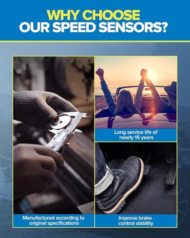 Philtop 1PCS Front ABS SPEED Sensor استبدال 2500 2014-2018 ، 3500 2014-2018 ، ALS3028 ABS Sensor in Saudi Arabia
