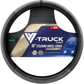 Steering Wheel Cover 18 INCH Size Faux Leather SEMI Truck in Kuwait