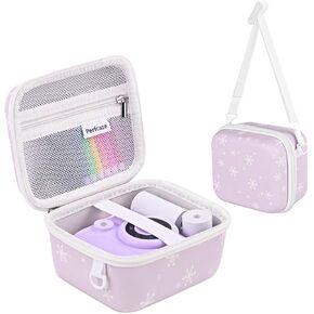 حالة كاميرا طباعة فورية متوافقة مع ديلانتو/gofunly/dududragon/esoxoffore كاميرا الأطفال ، يطبع الورق ماء ماء تخزين القلم هدية عيد ميلاد in Kuwait