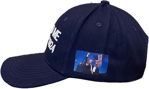 لقد فاتني ترامب قبعة ترامب 2024 Snapback Cap (الولايات المتحدة ، Numeric ، 7 ، 7 3/4 ، Navy Blue) in Saudi Arabia