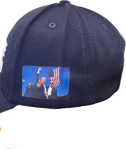 لقد فاتني ترامب قبعة ترامب 2024 Snapback Cap (الولايات المتحدة ، Numeric ، 7 ، 7 3/4 ، Navy Blue) in Saudi Arabia