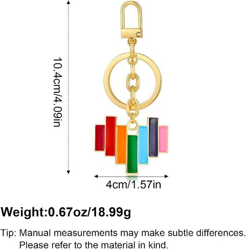 Cute Donut Keychain,Bag Charms, Heart Lollipop Key chains Accessories Decor for Women Purse in Saudi Arabia