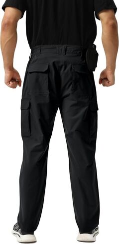 NATUVENIX Tactical Pants for Men, Ripstop Lightweight Cargo Work Pants for Men Water Resistant Mens Hiking Pants Outdoor in Saudi Arabia