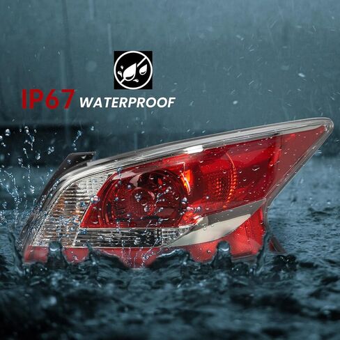 Tail Light Compatible with 2013 2014 2015 Nissan Altima Halogen Rear Brake Lamp Right Passenger Side Taillight Replaces NI2801195 in Kuwait