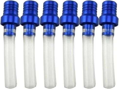6PCS Gas Fuel Petrol Tank Cap Breather Valve for Motorcycle ATV Dirt Pit Bike (Blue) in Kuwait
