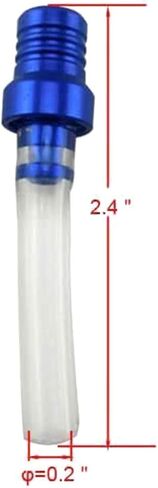 6PCS Gas Fuel Petrol Tank Cap Breather Valve for Motorcycle ATV Dirt Pit Bike (Blue) in Kuwait
