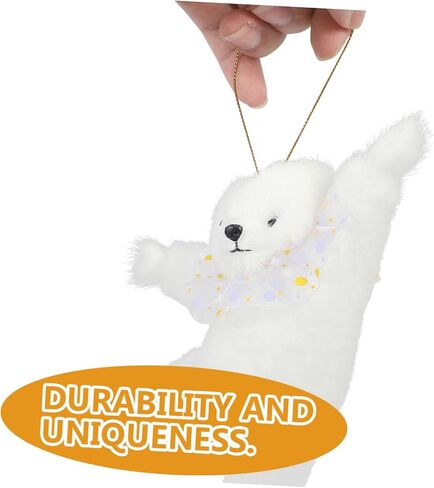 Gleavi Bear Car Charm: Plush Bear View Mirror Exclistories for Car Decor Excalsions for Women 6 89x3 94x2 20 inch in Saudi Arabia
