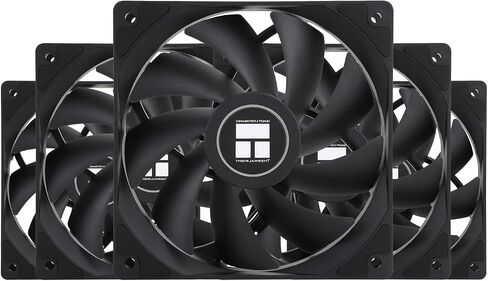 مروحة تبريد وحدة المعالجة المركزية Thermalright TL-C12C-S X5 مقاس 120 مم ARGB، مروحة كمبيوتر صامتة PWM مع محمل S-FDB، مروحة تبريد بسرعة تصل إلى 1550 دورة في الدقيقة، مروحة تبريد للكمبيوتر الشخصي، حزم 5 مراوح in Saudi Arabia