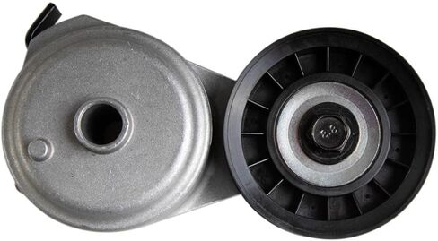 حزام السربنتين توتر الألومنيوم والصلب الفضي الأسود 0.67 قطر 1PC نوع سلس البوليلي لـ Chevy for Silverado 2500HD/3500 2001 ، لـ GMC لـ Sierra 2500HD/3500 2001 ، Fit Testing in Kuwait