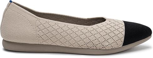 Women's Flats Comfortable Dress Shoes Pointed Toe Slip On Knit Shoes Ballet Flats in Saudi Arabia