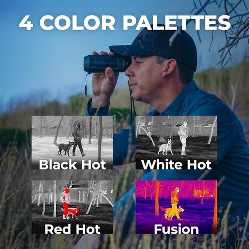 AGM Global Vision Taipan V2 19-384 Thermal Imaging Monocular 20mK, 12 Micron Heat Vision monocular, 384x288 (50 Hz) ir monocular for Hunting. Waterproof IP67 Thermal monocular 16GB Memory, Wi-Fi in Kuwait