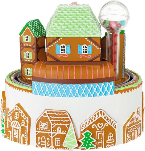 Hallmark Themsake Christmas Ornament 2025 ، Mekandake Village Musical مع الضوء والحركة in Saudi Arabia