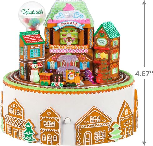 Hallmark Themsake Christmas Ornament 2025 ، Mekandake Village Musical مع الضوء والحركة in Saudi Arabia