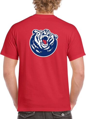 NCAA Pront and Back Print ، Team Color T Shirt ، College ، University in Saudi Arabia