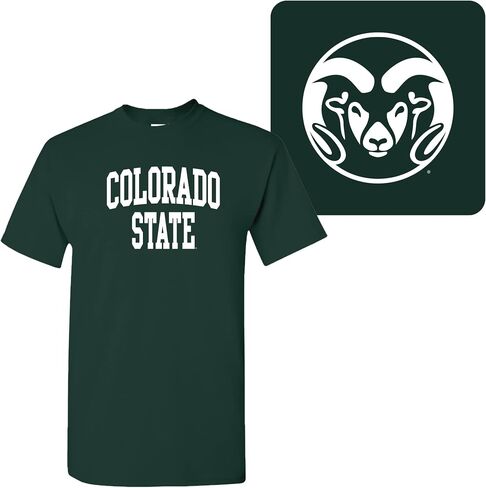 NCAA Front and Back Print, Team Color T Shirt, College, University in Saudi Arabia