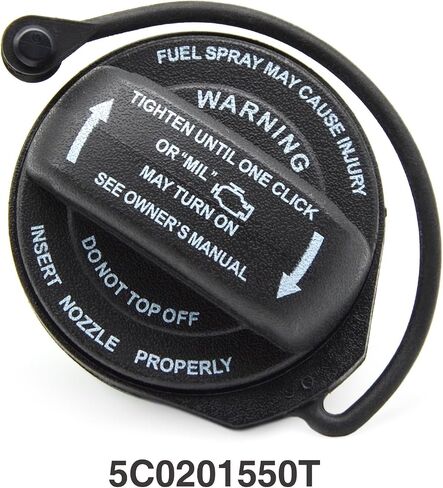 استبدال غطاء وقود الغاز CAP CAP البديل 5C0201550T FITS لفولكس واجن 2011-2020 VW Jetta ، 2015-2020 VW GTI Golf ، 2018-2020 VW TIGUAN in Saudi Arabia
