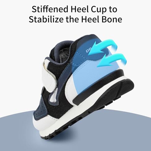 Dr Kong Toddler Shoes Kids Shoes for Boys and Girls Lightweight Durable Casual Athletic Kids Sneakers for Toddlers and Little Kids in Kuwait