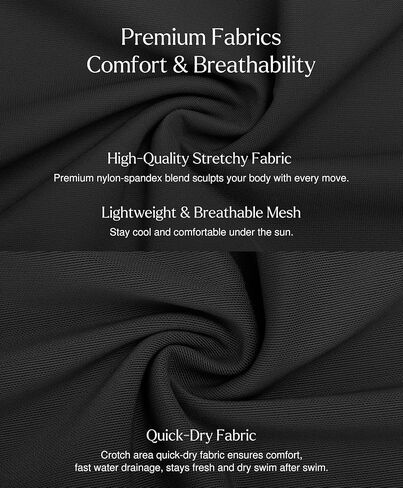 Popilush One Piece Swim Dress Tummy Control Swimsuits for Women Ruched Shapewear Split Bathing Suit in Kuwait