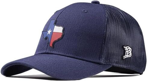 الفواتير ذات العلامات التجارية Texas 28 PVC Curved Curved Server ، خفيفة الوزن ، قبعة بيسبول مريحة in Kuwait