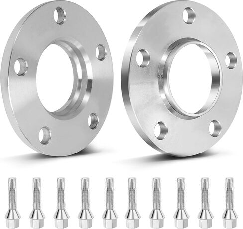 ECCPP 2x 5 Lug Hubcentric Wheel Spacers 10mm 5x120mm Fits for E82 E88 E36 E46 E90 Wheel Spacers E92 318i 135i 335d Wheel Spacers in Saudi Arabia