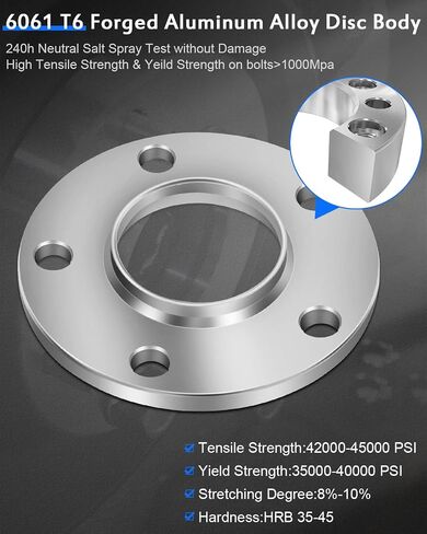 ECCPP 2x 5 Lug Hubcentric Wheel Spacers 10mm 5x120mm Fits for E82 E88 E36 E46 E90 Wheel Spacers E92 318i 135i 335d Wheel Spacers in Saudi Arabia