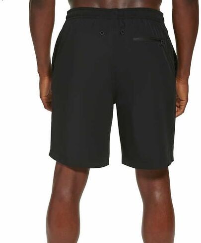 Kirkland Signature Men's Swim shorts with Comfort Weistband and Liner | أسود ، متوسط in Saudi Arabia