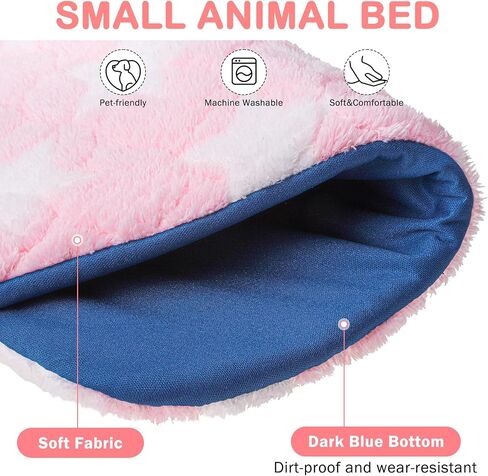 Homimp Summer Cooling Mat for Small Animals, 8PCS Guinea Pig Cage Liner Hamster Pee Pad, Washable Rabbit Cool Pad, Breathable Bed Blanket for Bunny Hedgehog, Keep Cooling for Pets, Blue 10"X 12.5" in Kuwait