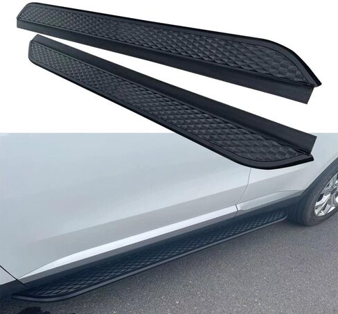 2PCS Black Running Board fits for Mitsubishi Outlander 2022-2025 Side Step Side Stairs Include 6 Brackets Install Hardwares Bolts in Saudi Arabia