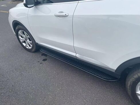 2PCS Black Running Board fits for Mitsubishi Outlander 2022-2025 Side Step Side Stairs Include 6 Brackets Install Hardwares Bolts in Saudi Arabia