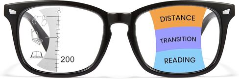 Cyxus photochromic القراءة النظارات للرجال والنساء ، والضوء الأزرق يمنع القراء ثنائي البؤرة مع إطار مربع in Kuwait