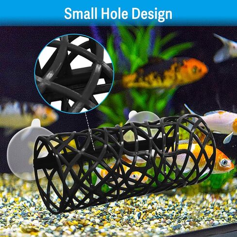 Hamiledyi Betta Fish Hideout Cave & Betta أرجوحة سرير نفق مجوف بيتا حوض للأسماك إكسسوارات حوض السمك ديكورات لجراد البحر والروبيان بيتا وغيرها من الأسماك الصغيرة (أزرق) in Saudi Arabia