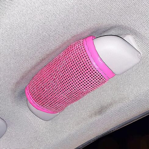 4 Pcs Bling Bling Auto Safety Door Handle Cover, Luster Crystal Car Protective Handle Cover Diamond Car Decor Accessories for Women (Blue-4pcs) in Kuwait