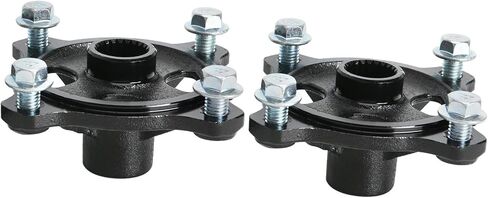 2pcs 23 Tooth Spline 4 Stud Wheel Rim Hub Rear Axle Hub Assembly for 110cc 125cc 150cc 200cc ATV Quad Bike Dune Buggy Go Kart Golf Cart Taotao in Saudi Arabia