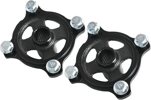 2pcs 23 Tooth Spline 4 Stud Wheel Rim Hub Rear Axle Hub Assembly for 110cc 125cc 150cc 200cc ATV Quad Bike Dune Buggy Go Kart Golf Cart Taotao in Saudi Arabia