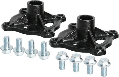 2pcs 23 Tooth Spline 4 Stud Wheel Rim Hub Rear Axle Hub Assembly for 110cc 125cc 150cc 200cc ATV Quad Bike Dune Buggy Go Kart Golf Cart Taotao in Saudi Arabia